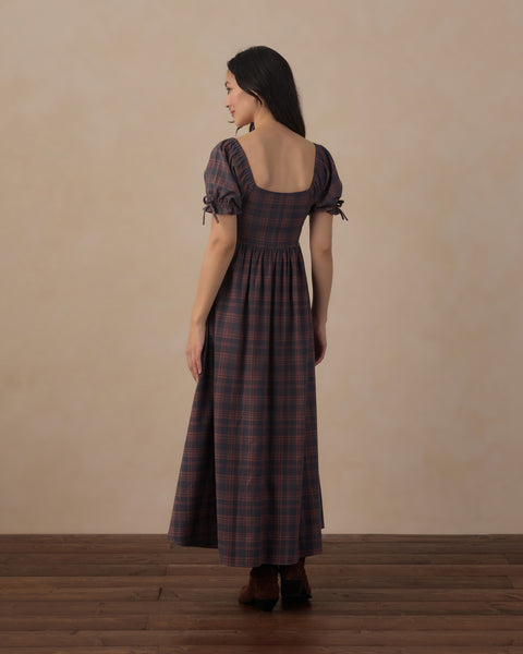 women's dallas dress | midnight plaid