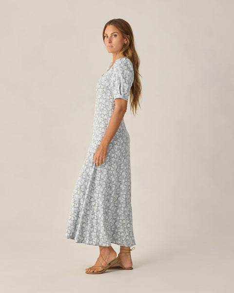 women's violet dress | hydrangea