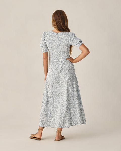 women's violet dress | hydrangea
