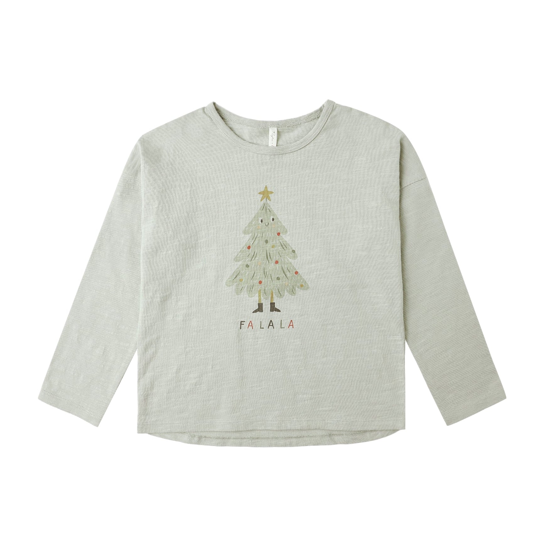 long sleeve tee | christmas tree