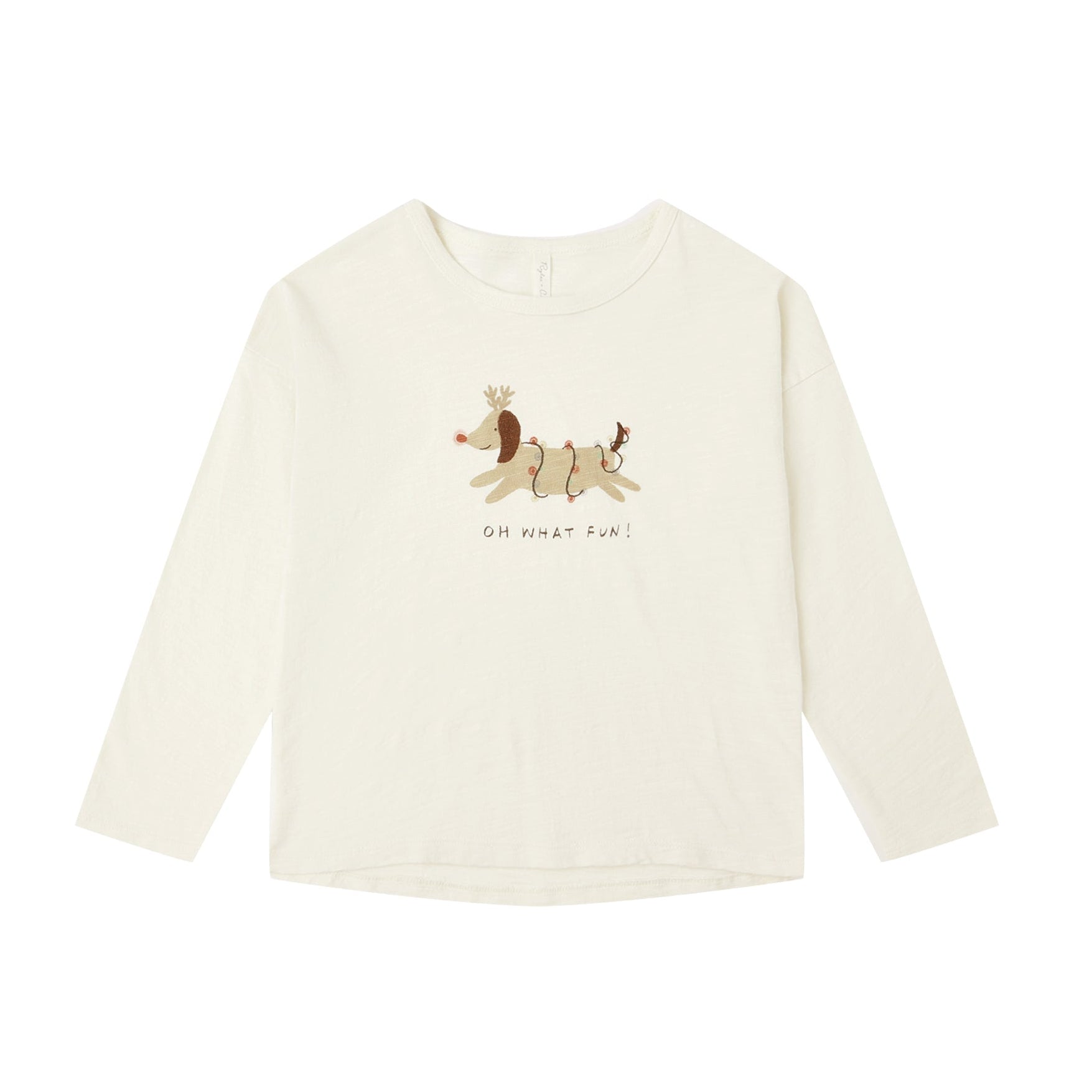 long sleeve tee | oh what fun