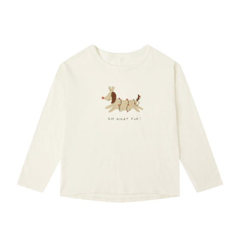 long sleeve tee | oh what fun