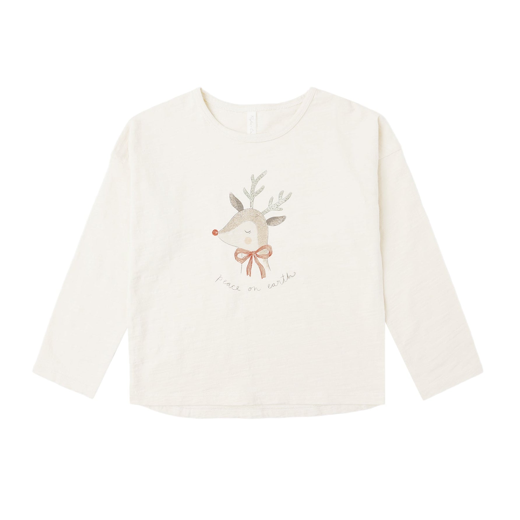 long sleeve tee | peace on earth