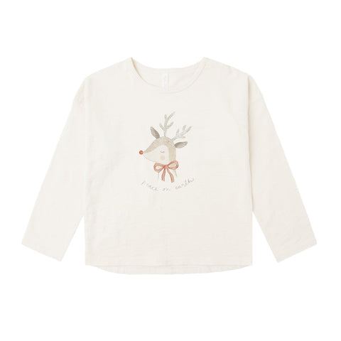 long sleeve tee | peace on earth