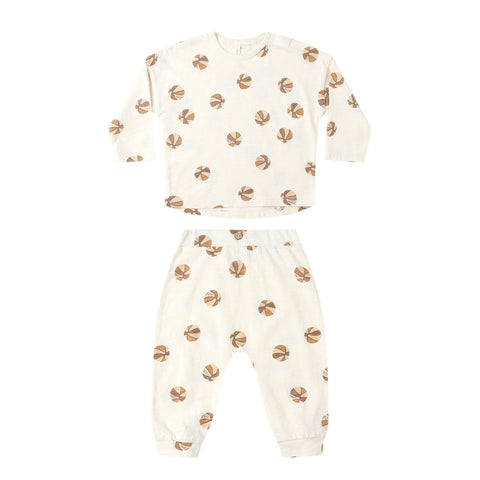 long sleeve tee + pant set | basketball