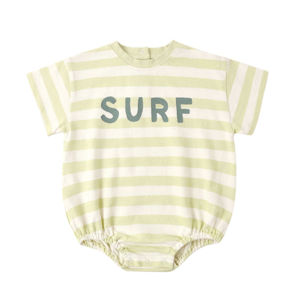 relaxed bubble romper | surf