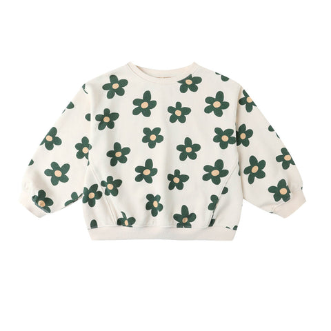 oversized sweatshirt | daisy