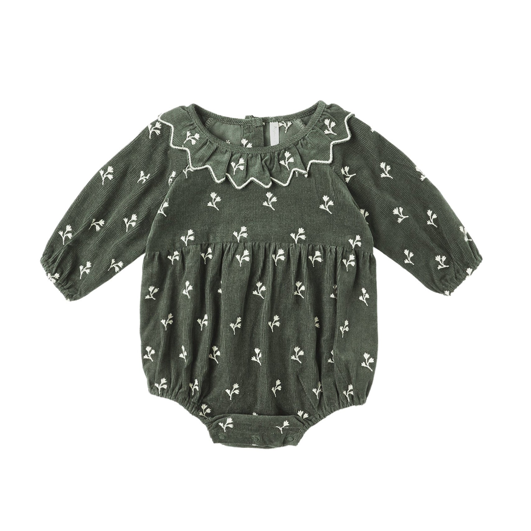 freya romper | blossom embroidery