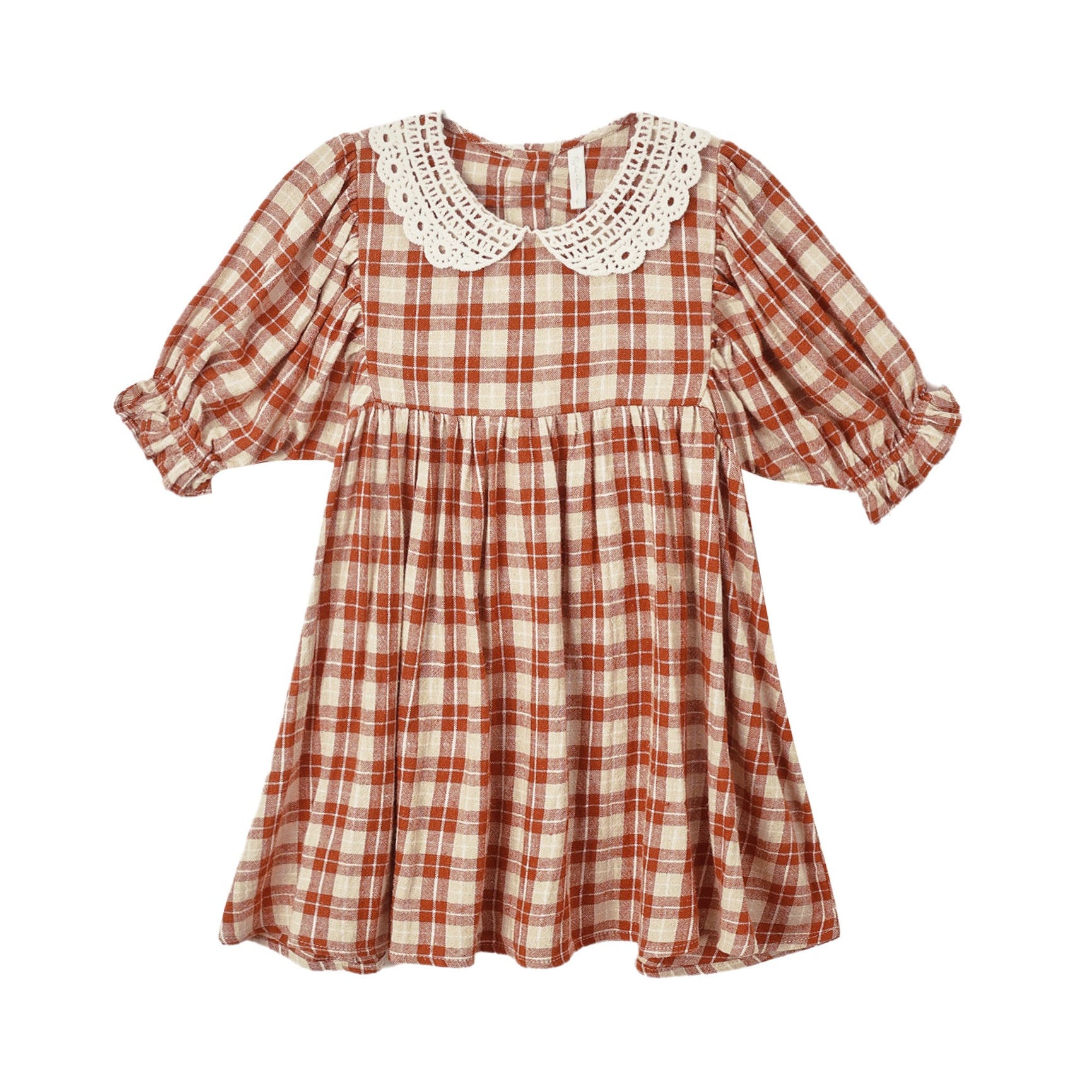 heidi dress | red plaid