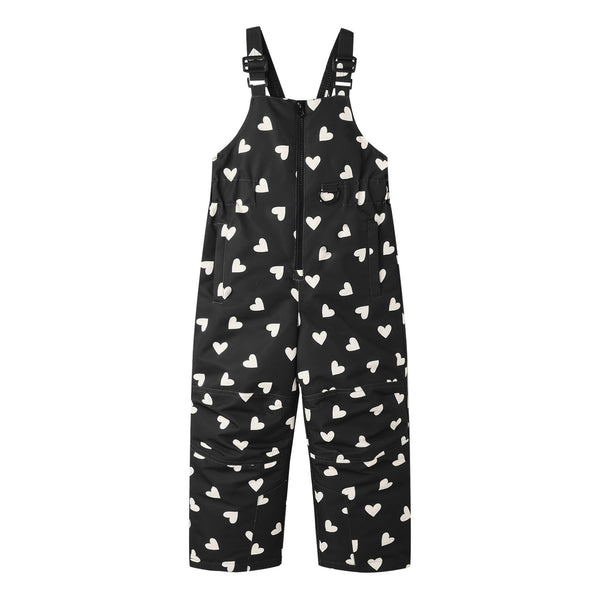 snow bib | hearts