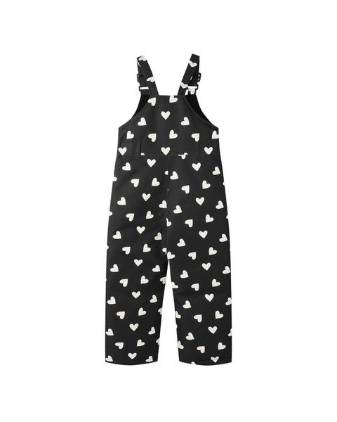 snow bib | hearts