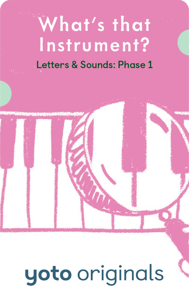 card | phonics: letters & sounds: phase 1