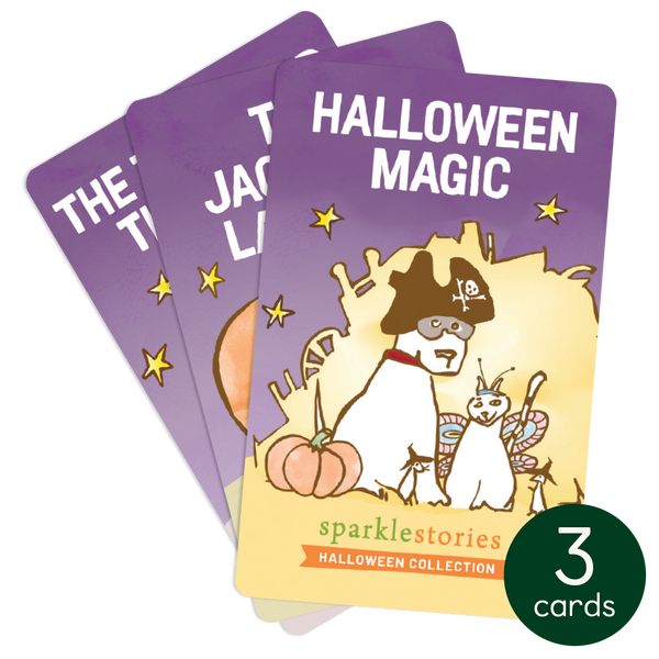 card | sparkle stories: halloween collection