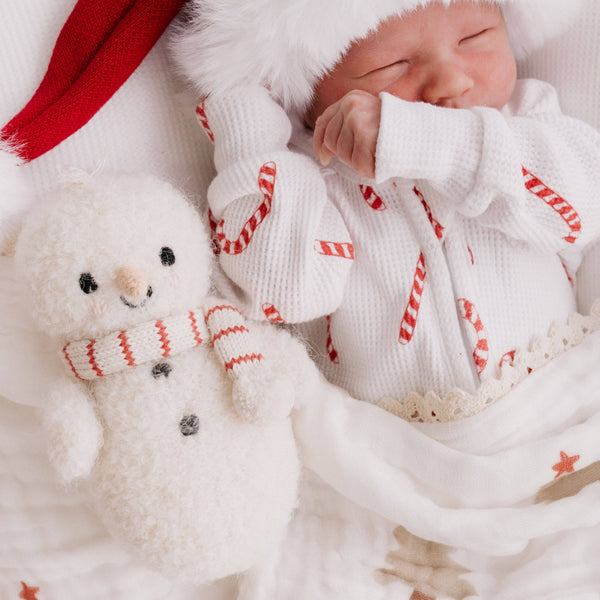 baby snowman | candy cane