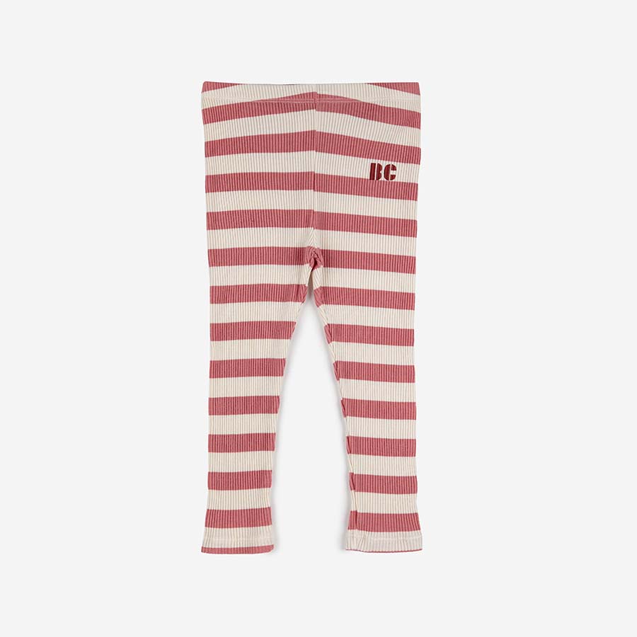 baby leggings | maroon stripes