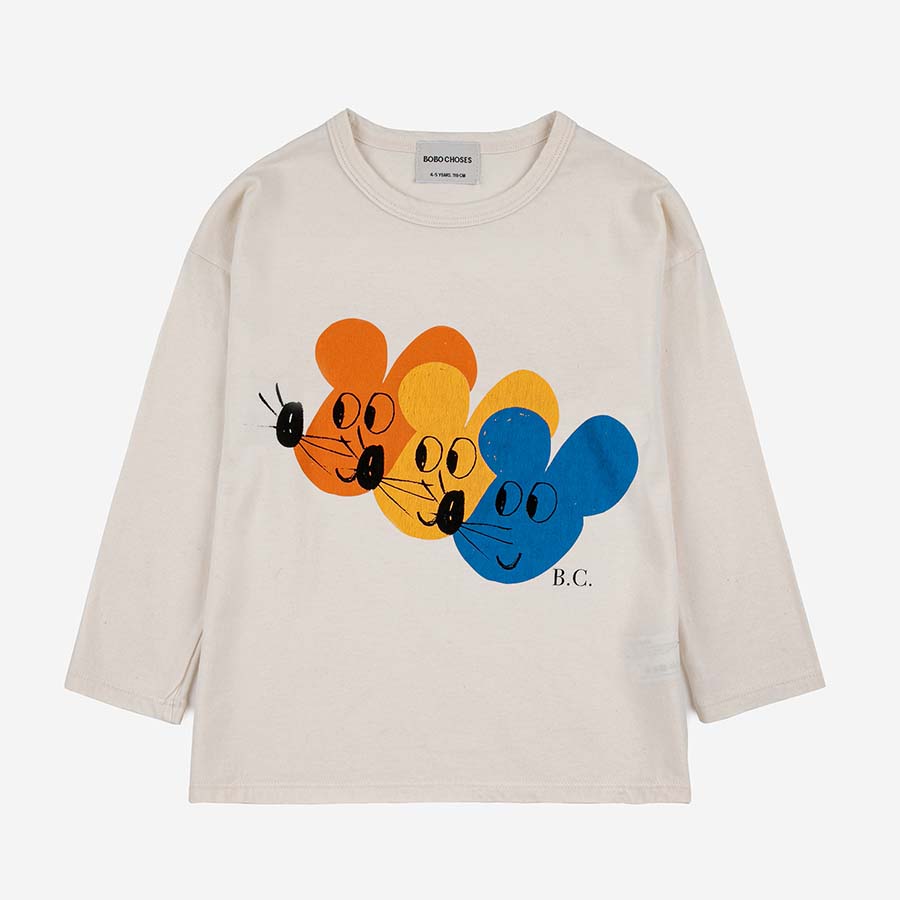 long sleeve t-shirt | multicolor mouse
