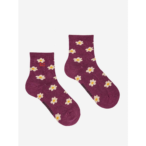 short socks | little flower