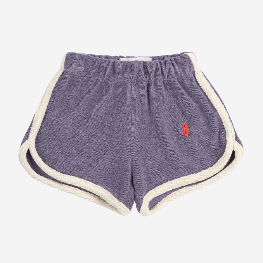 terry cloth shorts | blue