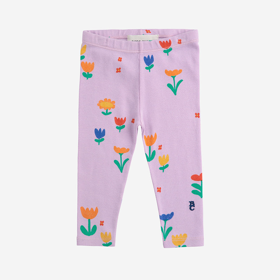 baby leggings | garden party all over