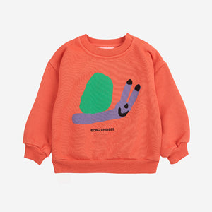 baby sweatshirt | funny snail