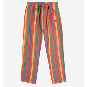 woven pants | multicolor stripes