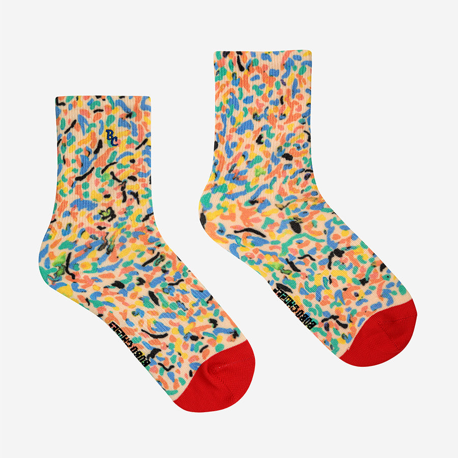 long socks | confetti all over