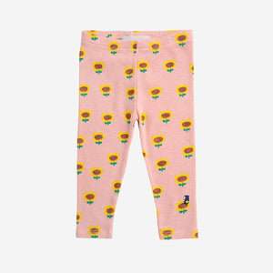 baby leggings | sunflower all over