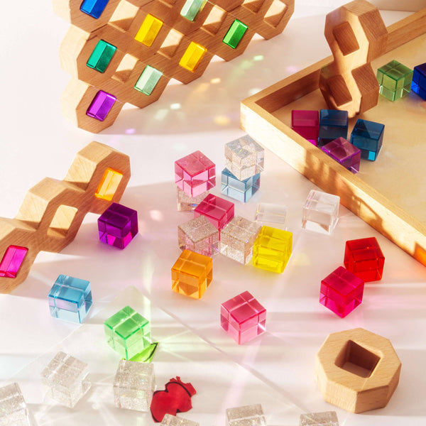 cubes | cosmic glitter