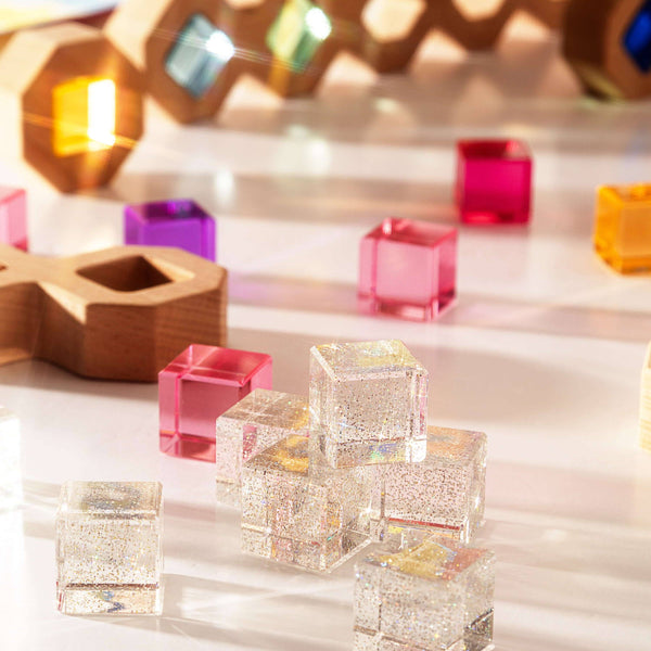 cubes | cosmic glitter