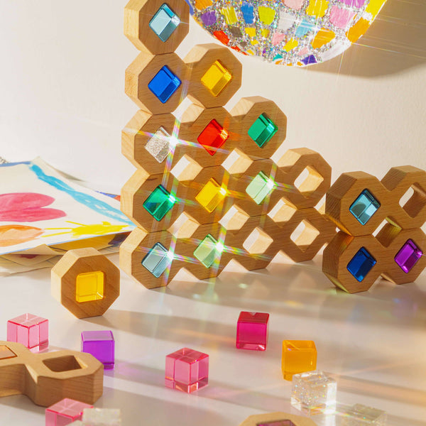 cubes | cosmic glitter