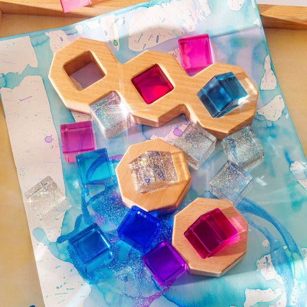 cubes | cosmic glitter