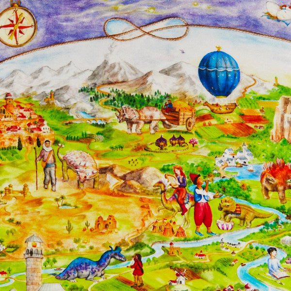 playsilk | seek & find - dinotopia