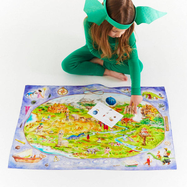 playsilk | seek & find - dinotopia