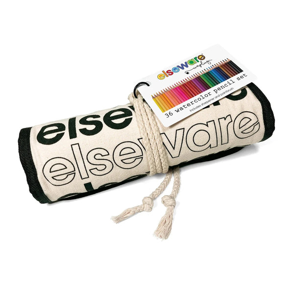 canvas wrap | 36 watercolor pencils