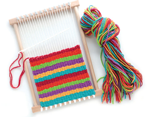 discover weaving | pegloom kit with accessories