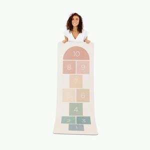 large home mat | hopscotch - rainbow (local only)