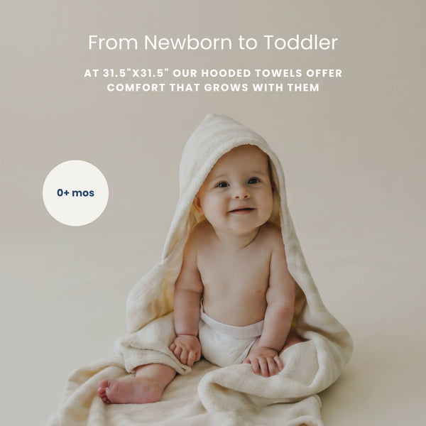 hooded towel | natural