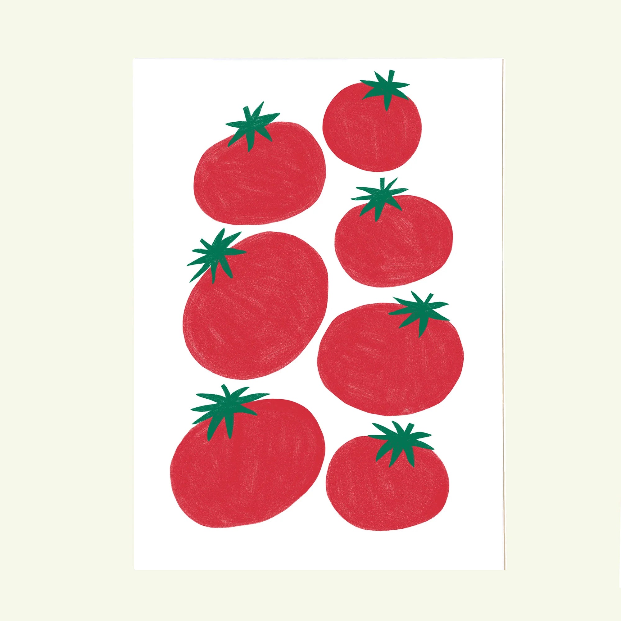 tomato art print / postcard