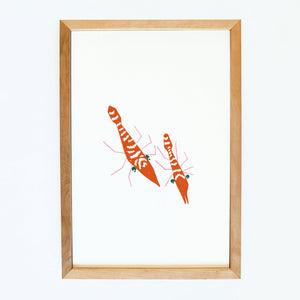 art print | pick the prawn