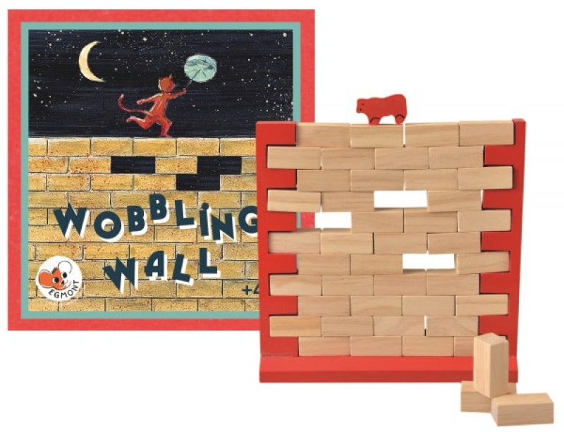 wooden balancing game | wobbling wall