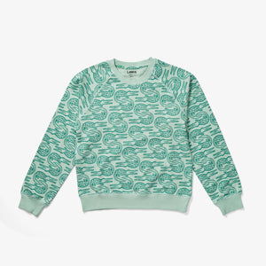 women's sweatshirt | alligator - pine