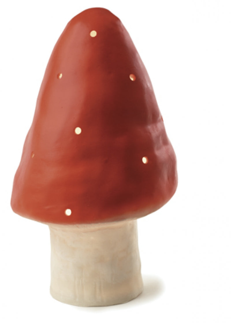mushroom lamp | red - small
