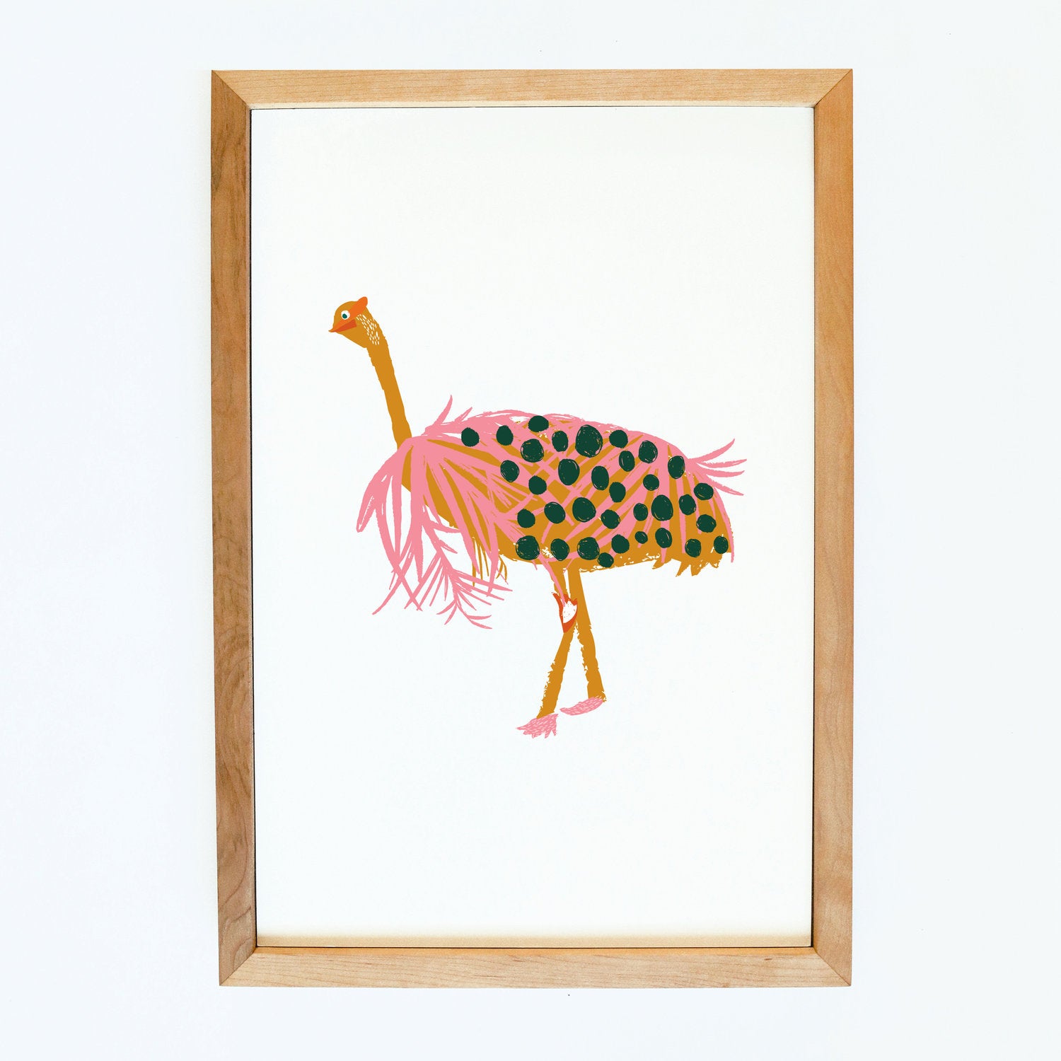 art print | ernest the emu