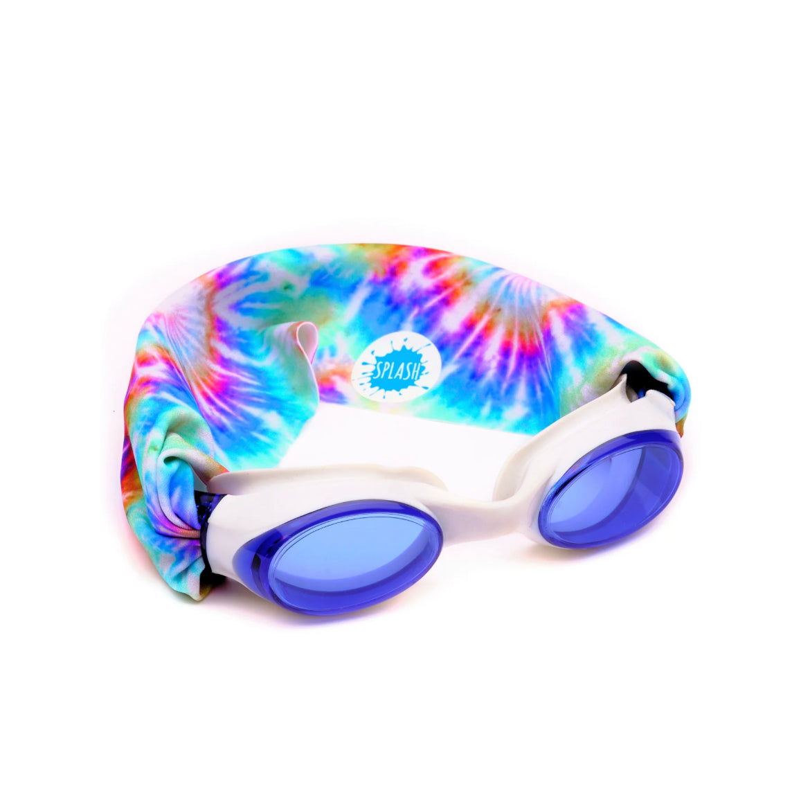 swim goggles | tie dye