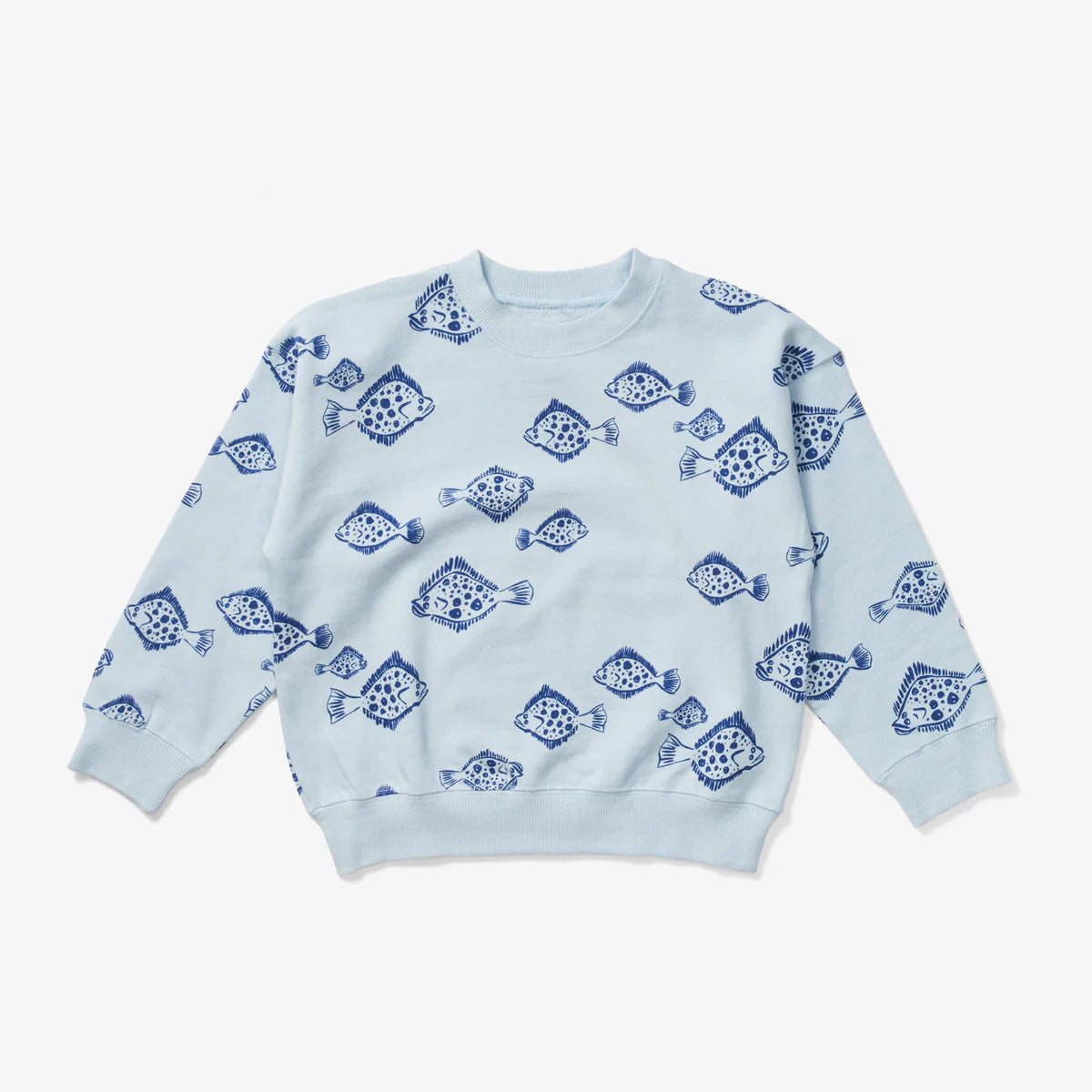 sweatshirt | flounder - denim
