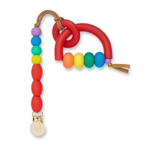 Kaleidoscope Arch Ring Teether + Clip Set