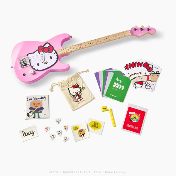 fender x loog | hello kitty® strat (local only)