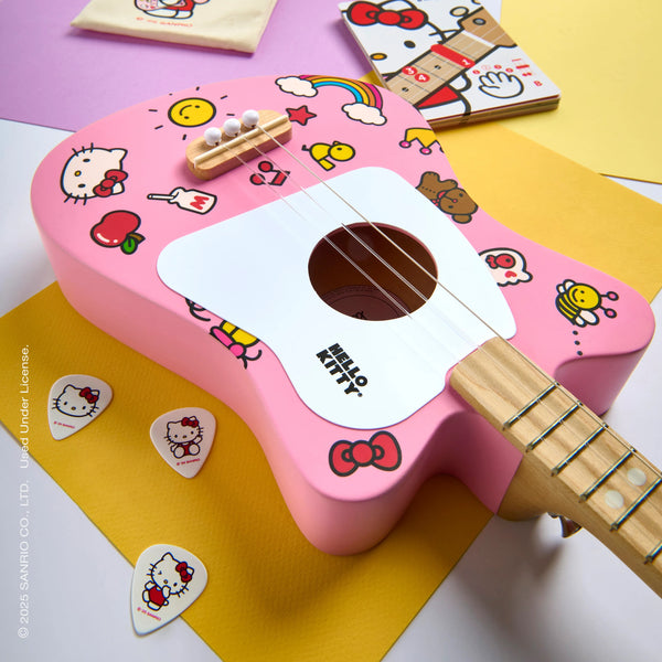 loog x hello kitty® | mini guitar - pink