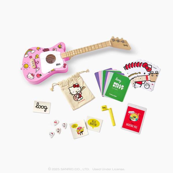 loog x hello kitty® | mini guitar - pink