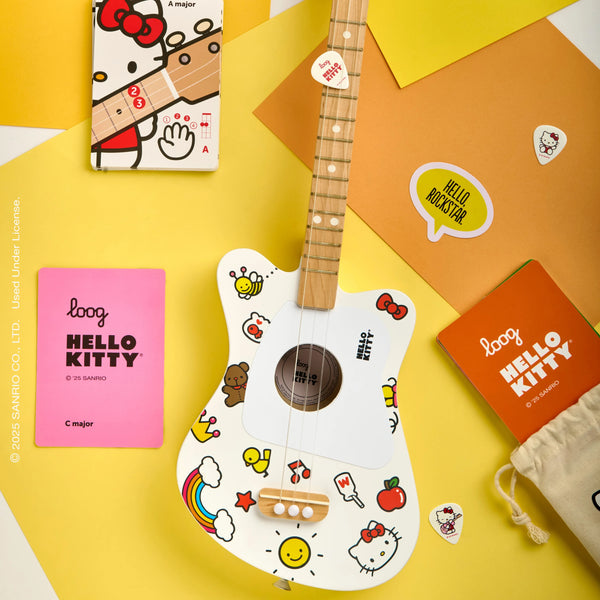 loog x hello kitty® | mini acoustic - white